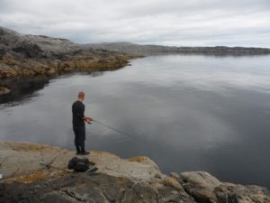 calm conditions lure fishing image